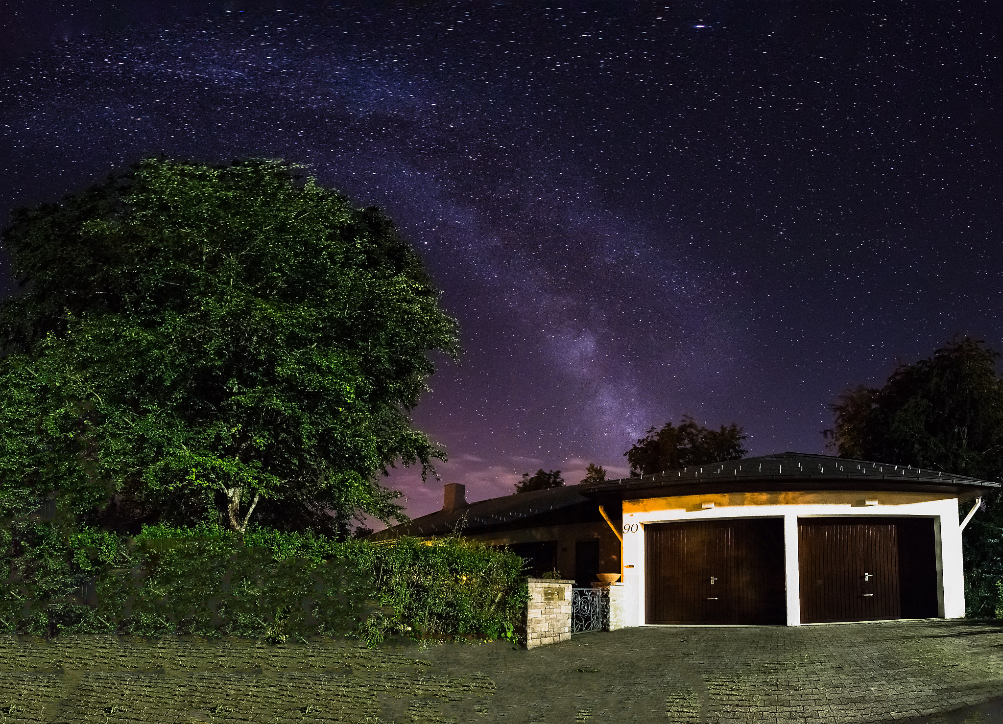 Sony SLT-A57 + Sigma 10-20mm F3.5 EX DC HSM sample photo. The curved milkyway at august 04th photography
