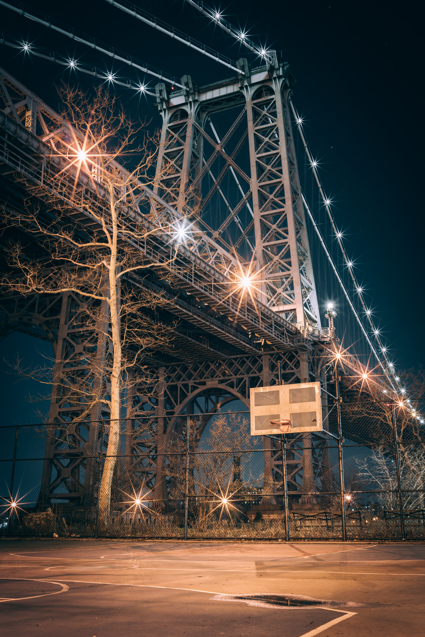 E 35mm F2 sample photo. Late night game photography