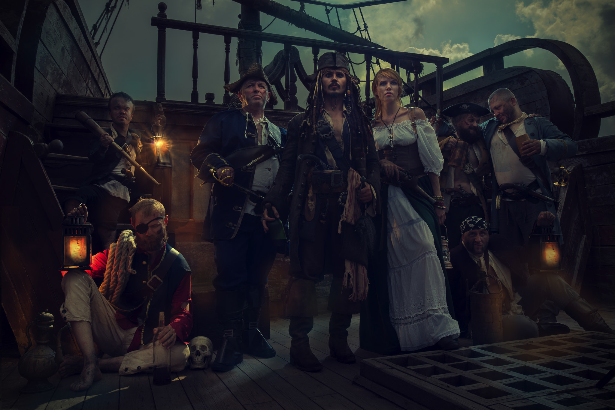 Nikon D800 + AF Nikkor 28mm f/1.4D sample photo. Pirates photography