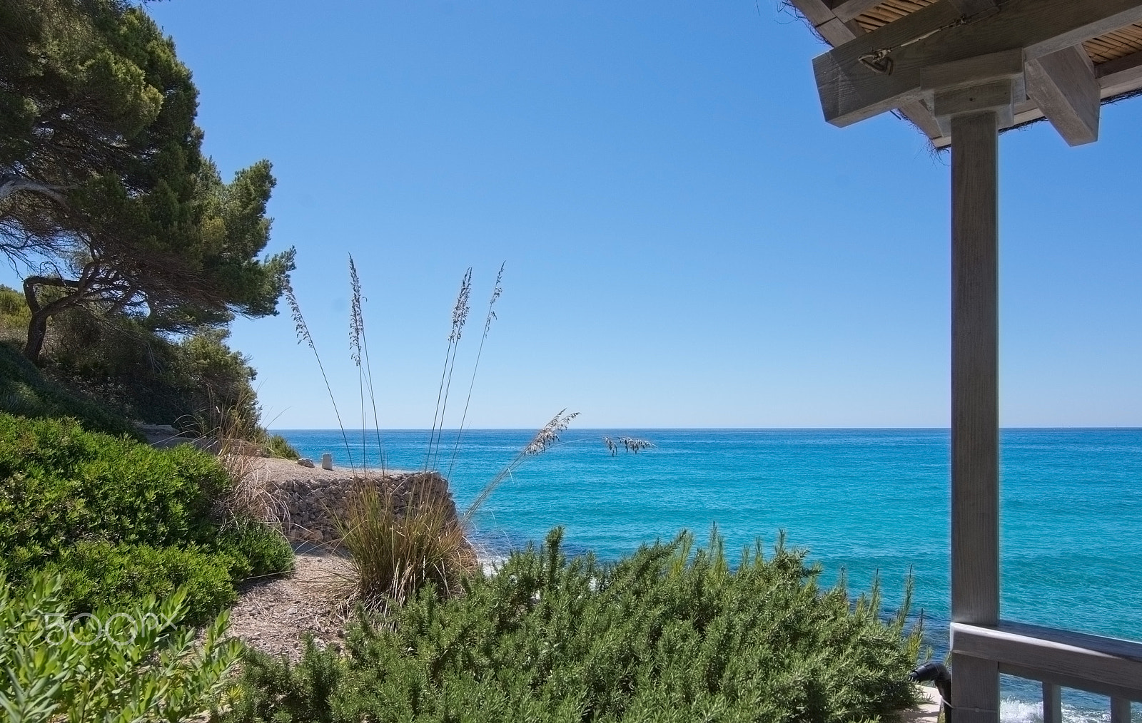 Nikon D7100 + Sigma 24mm F1.8 EX DG Aspherical Macro sample photo. Seaside landscape in canyamel photography