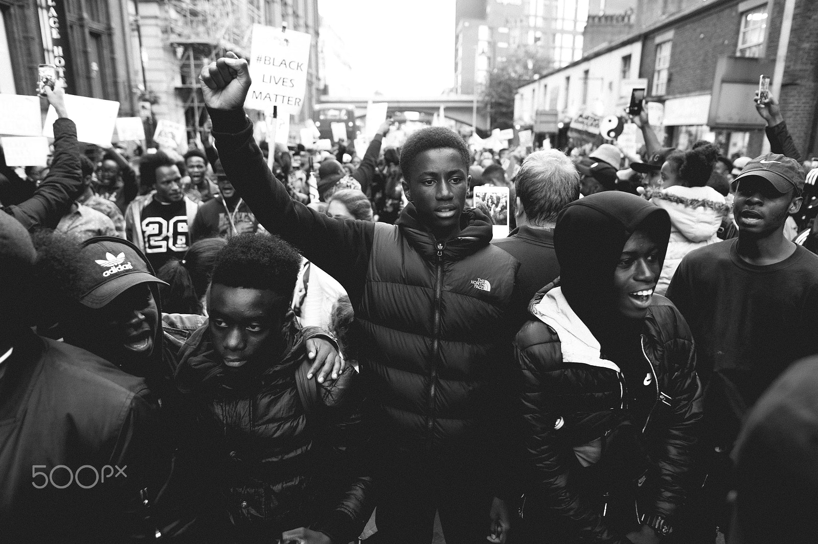 Nikon AF-S Nikkor 24mm F1.8G ED sample photo. Black lives matter : manchester [004] photography