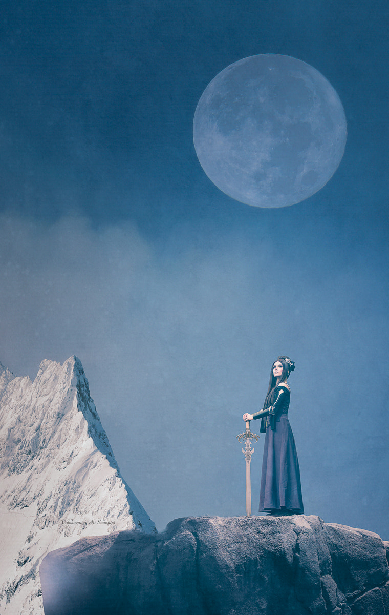 AF Zoom-Nikkor 80-200mm f/2.8 ED sample photo. Queen of the cold mountain photography