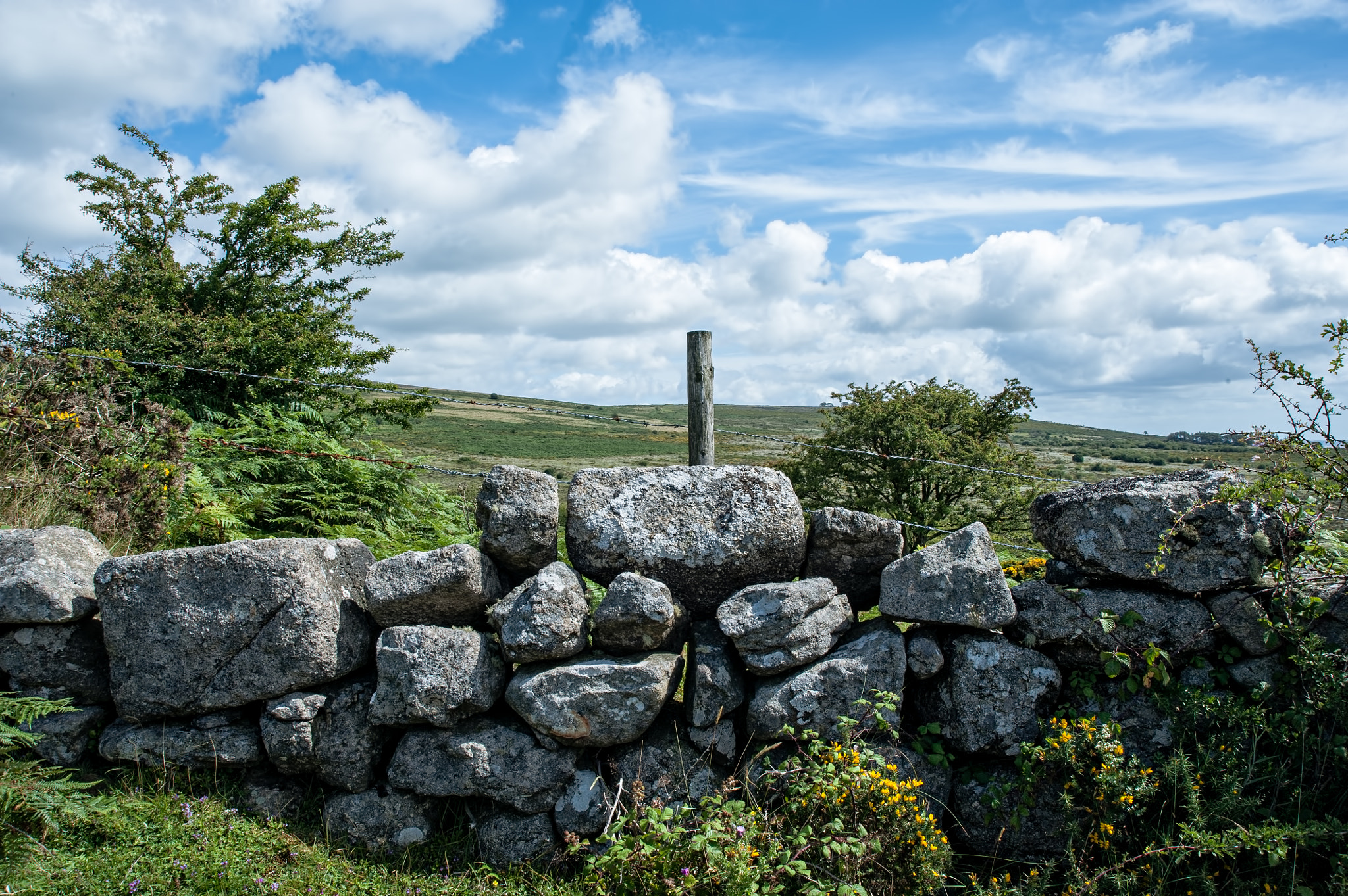 AF Zoom-Nikkor 28-105mm f/3.5-4.5D IF sample photo. Dry wall & cloud photography
