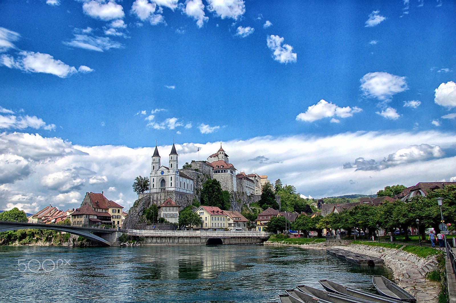 Sigma 18-125mm F3.8-5.6 DC OS HSM sample photo. The aare and aarburg photography