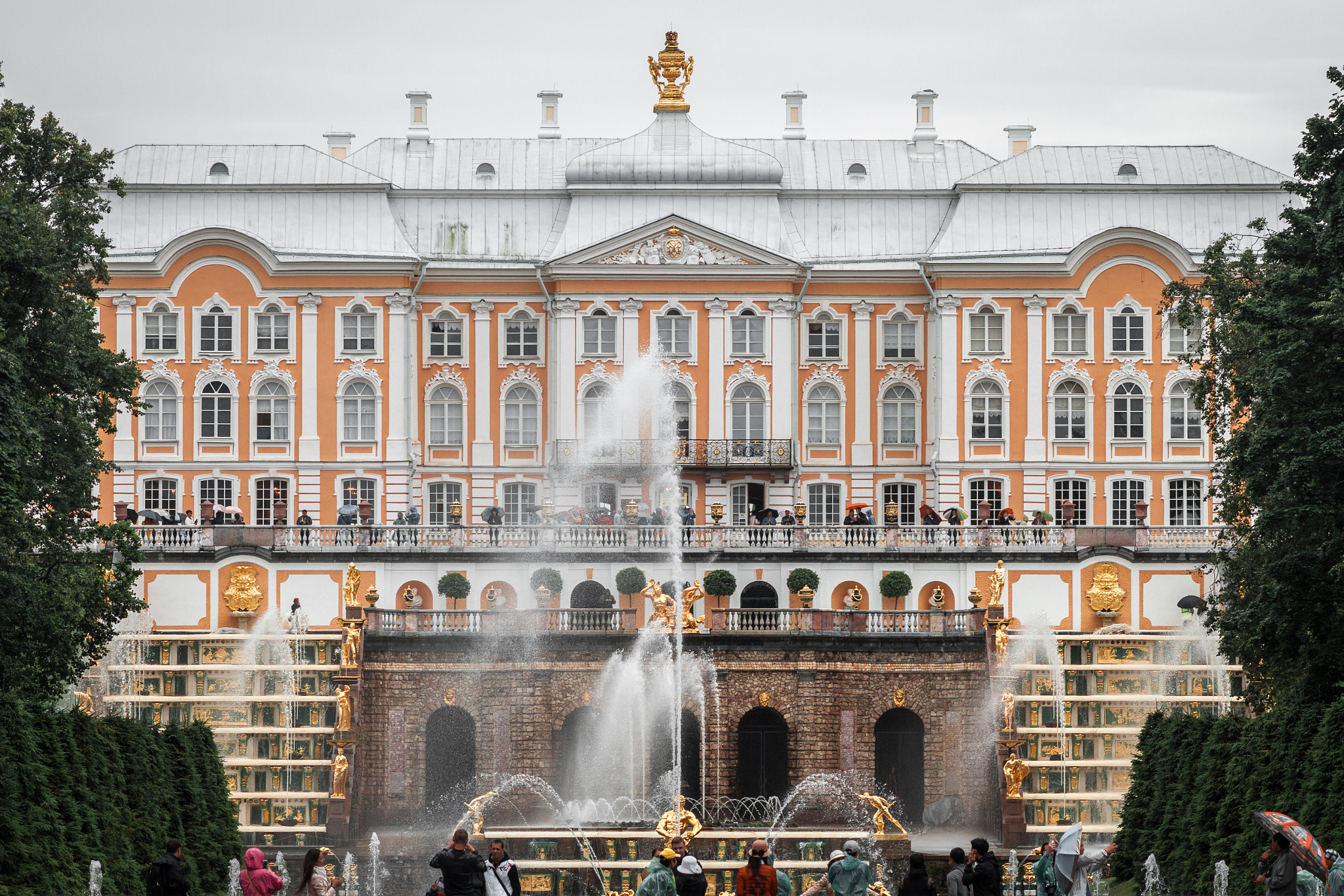 Canon EOS 7D + Canon EF 28-80mm f/3.5-5.6 sample photo. Grand peterhof palace and the grand cascade photography