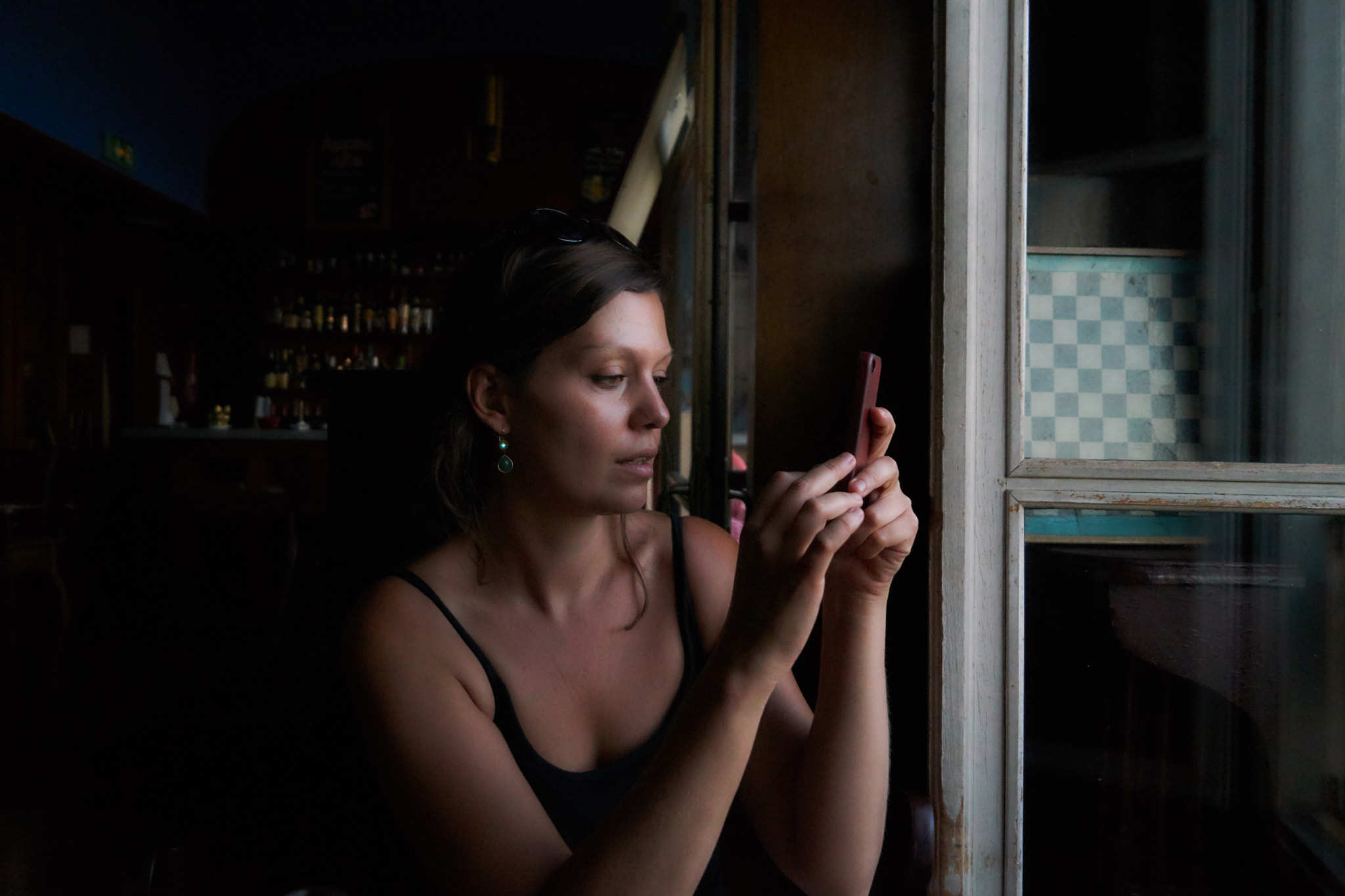 Sony SLT-A68 sample photo. In the pub photography
