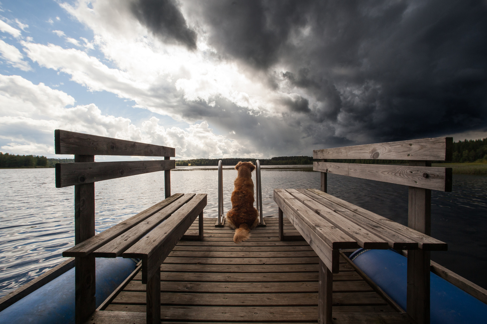 Canon EOS 5D Mark II + Sigma 14mm f/2.8 EX Aspherical HSM sample photo. Dark side approaching photography