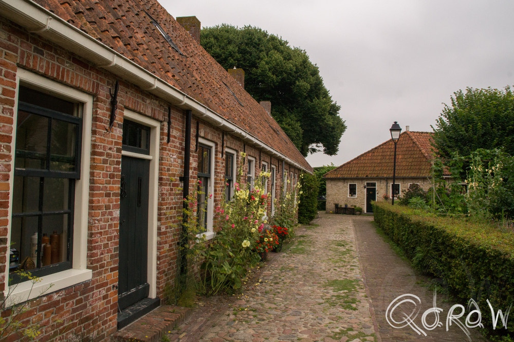 Sony SLT-A58 sample photo. Huizen in de vesting bourtange photography