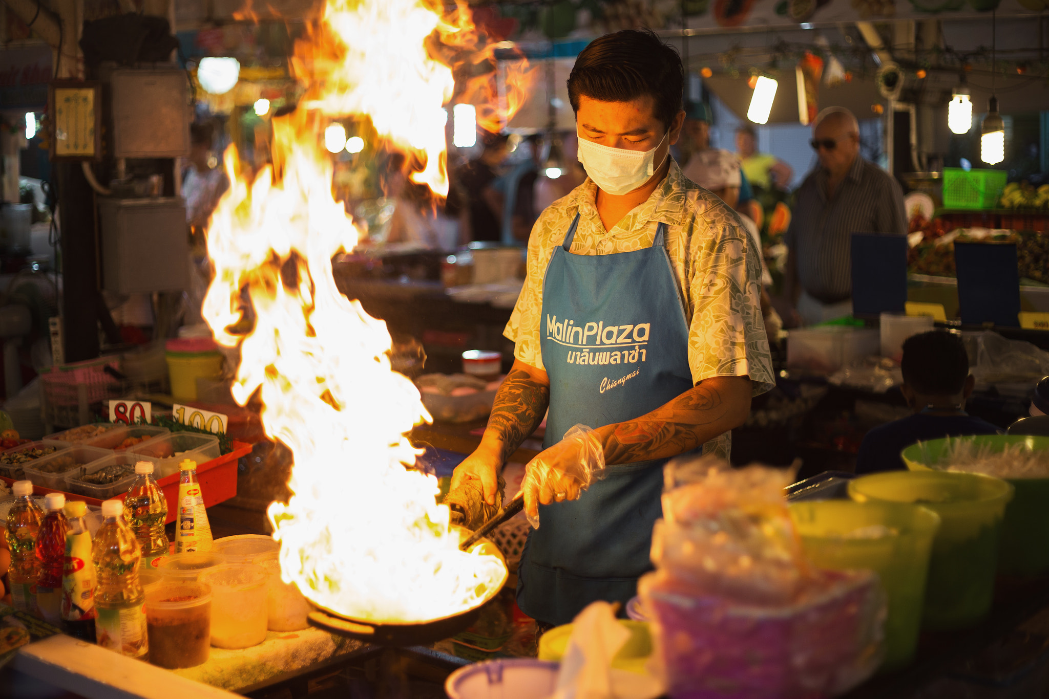 Canon EOS 6D + Canon EF 50mm F1.8 II sample photo. Patong market photography