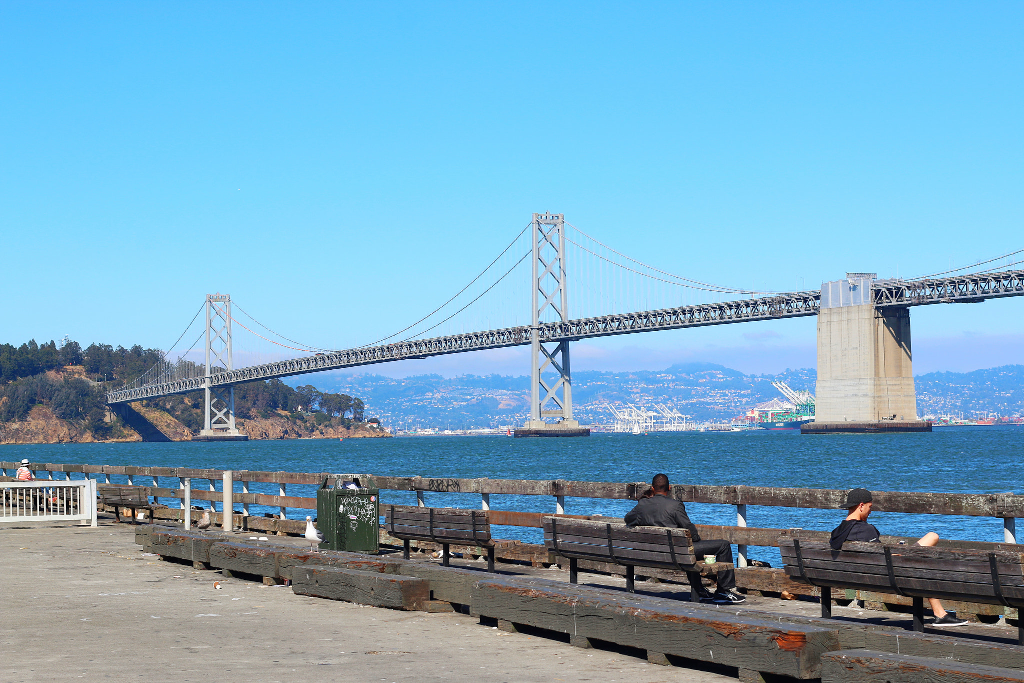 Canon EOS 70D + Canon EF 50mm f/1.8 sample photo. San francisco bay bridge photography