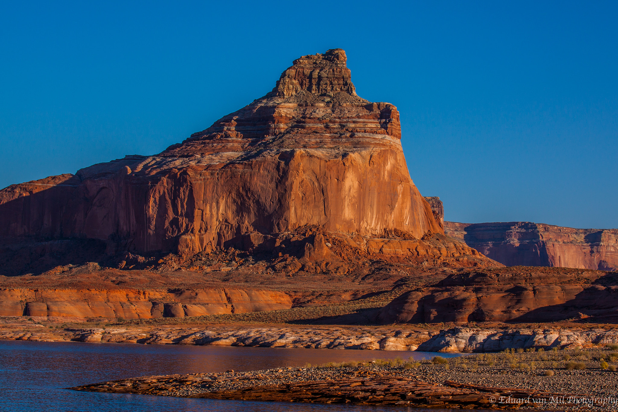 Canon EOS 50D sample photo. Sunset at  castle butte, lake powell, ut photography