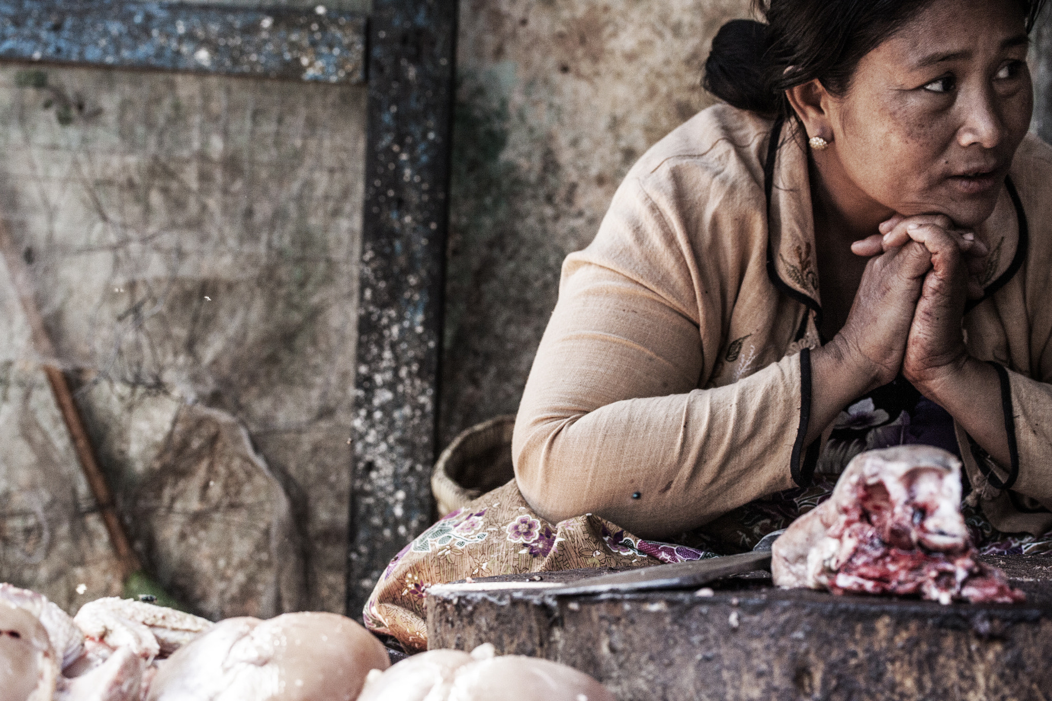Canon EF-S 60mm F2.8 Macro USM sample photo. Myanmar - bagan market photography
