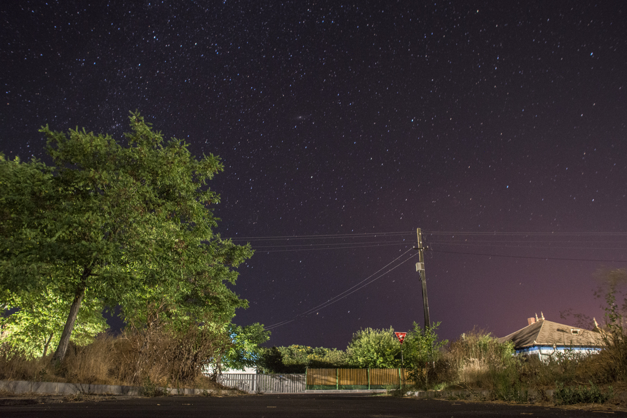 Nikon D800 + Sigma 24mm F1.8 EX DG Aspherical Macro sample photo. Under the stars photography