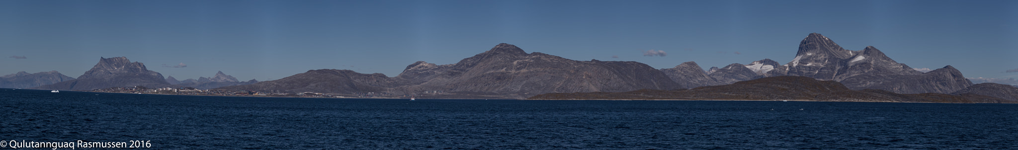 Canon EF 100-400mm F4.5-5.6L IS USM sample photo. Nuuk mountains photography