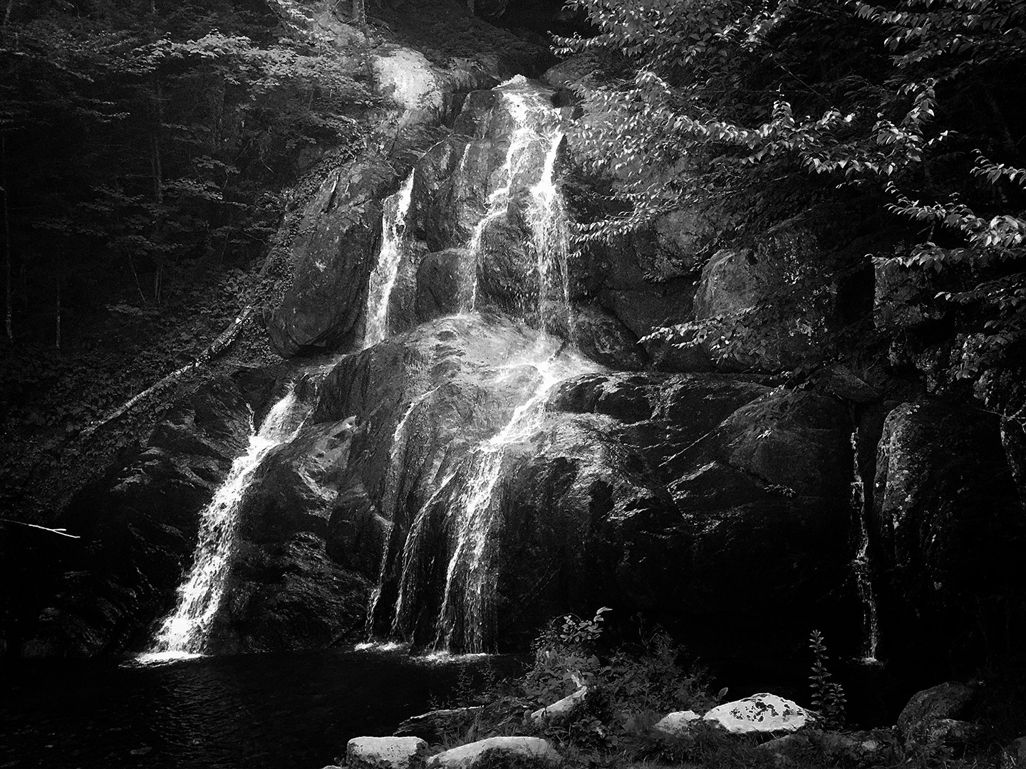 iPad Air 2 back camera 3.3mm f/2.4 sample photo. Another pretty waterfall photography