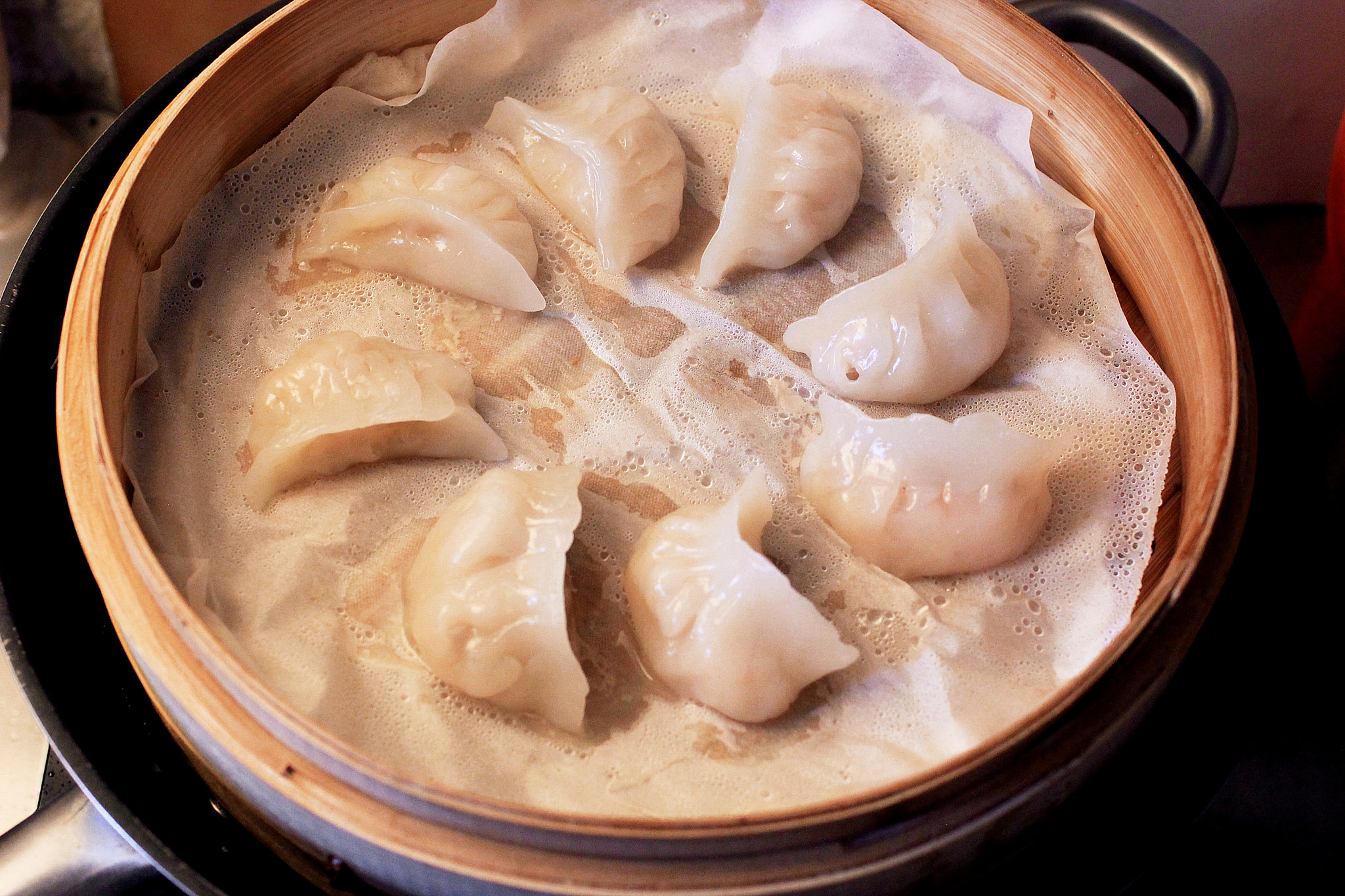 Canon EOS 550D (EOS Rebel T2i / EOS Kiss X4) + Canon EF 35mm F1.4L USM sample photo. Dumplings photography