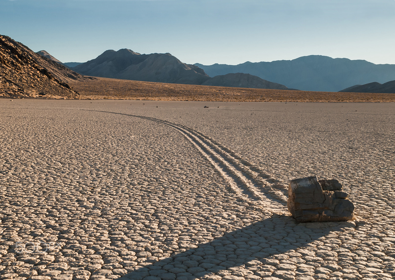 Nikon D2X + Nikon AF Nikkor 24mm F2.8D sample photo. Racetrack playa photography