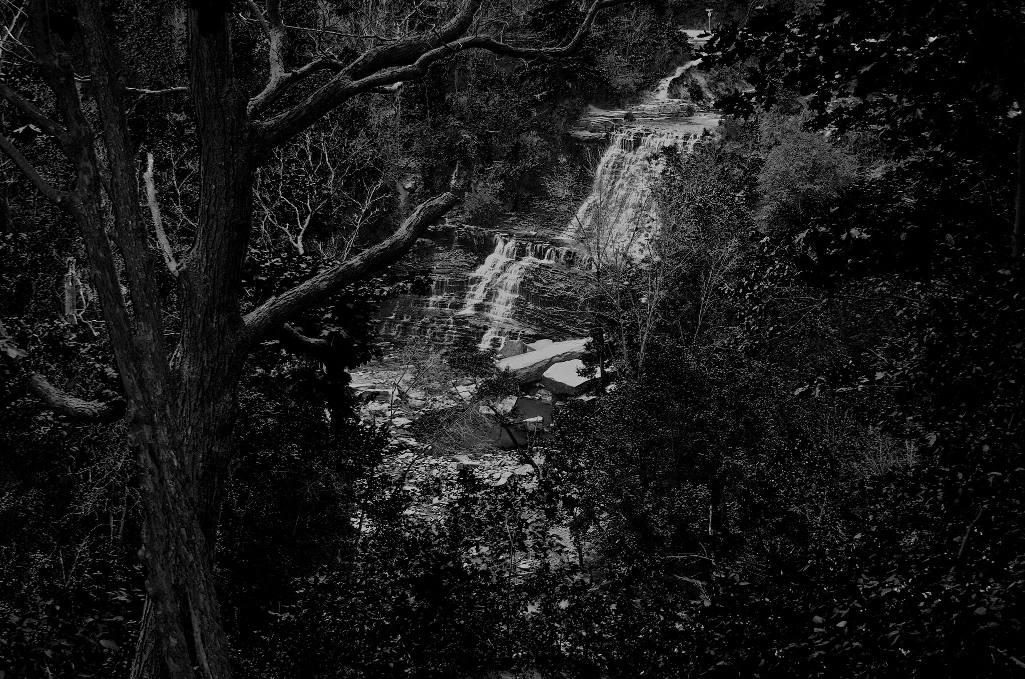 Pentax K-5 sample photo. A waterfall in hamilton ontario photography