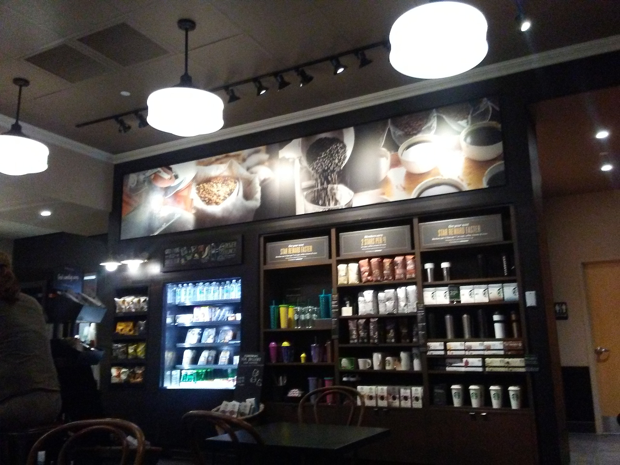 LG M1 sample photo. Starbucks in crawford, nj photography