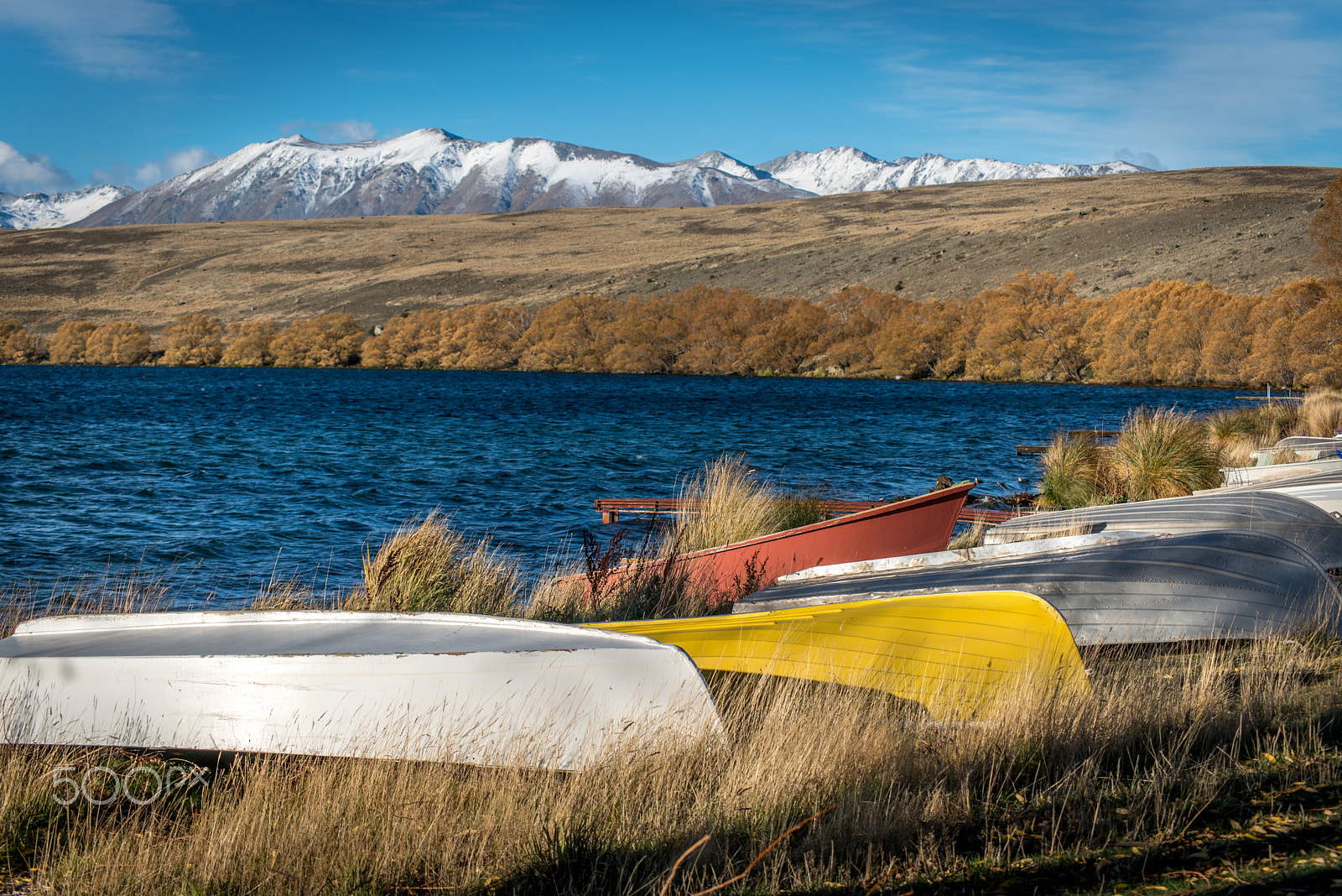 AF Zoom-Nikkor 75-300mm f/4.5-5.6 sample photo. Lake alexandra, new zealand photography