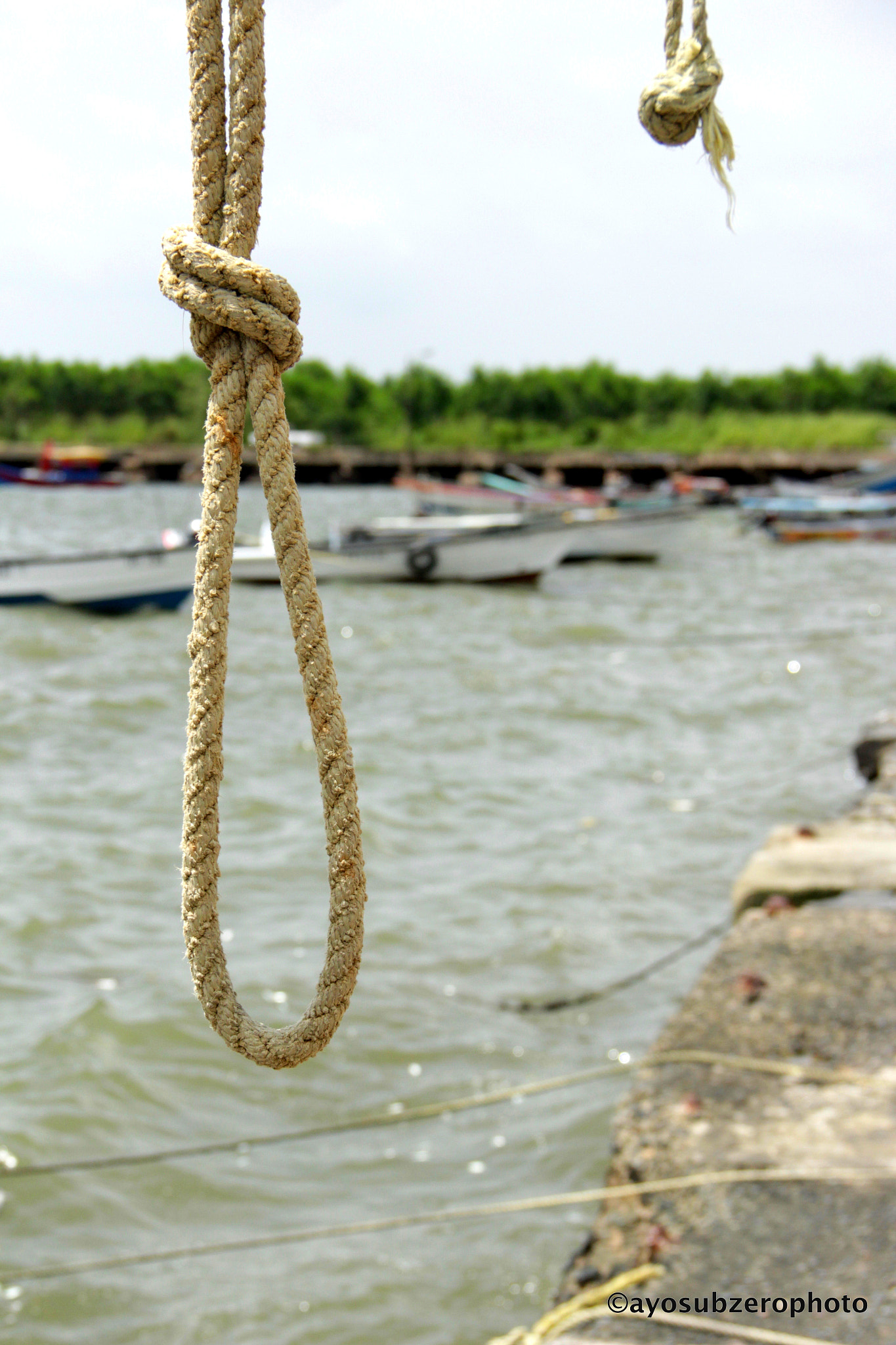 Canon EF-S 18-135mm F3.5-5.6 IS sample photo. Rope photography