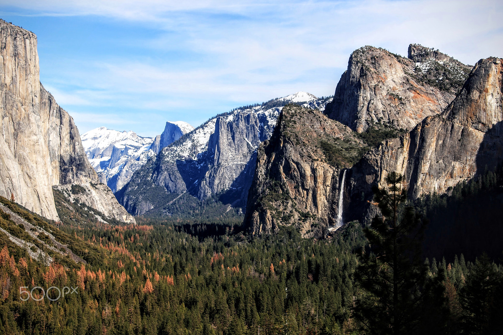 Canon EOS 400D (EOS Digital Rebel XTi / EOS Kiss Digital X) sample photo. Tunnel view, yosemite national park photography