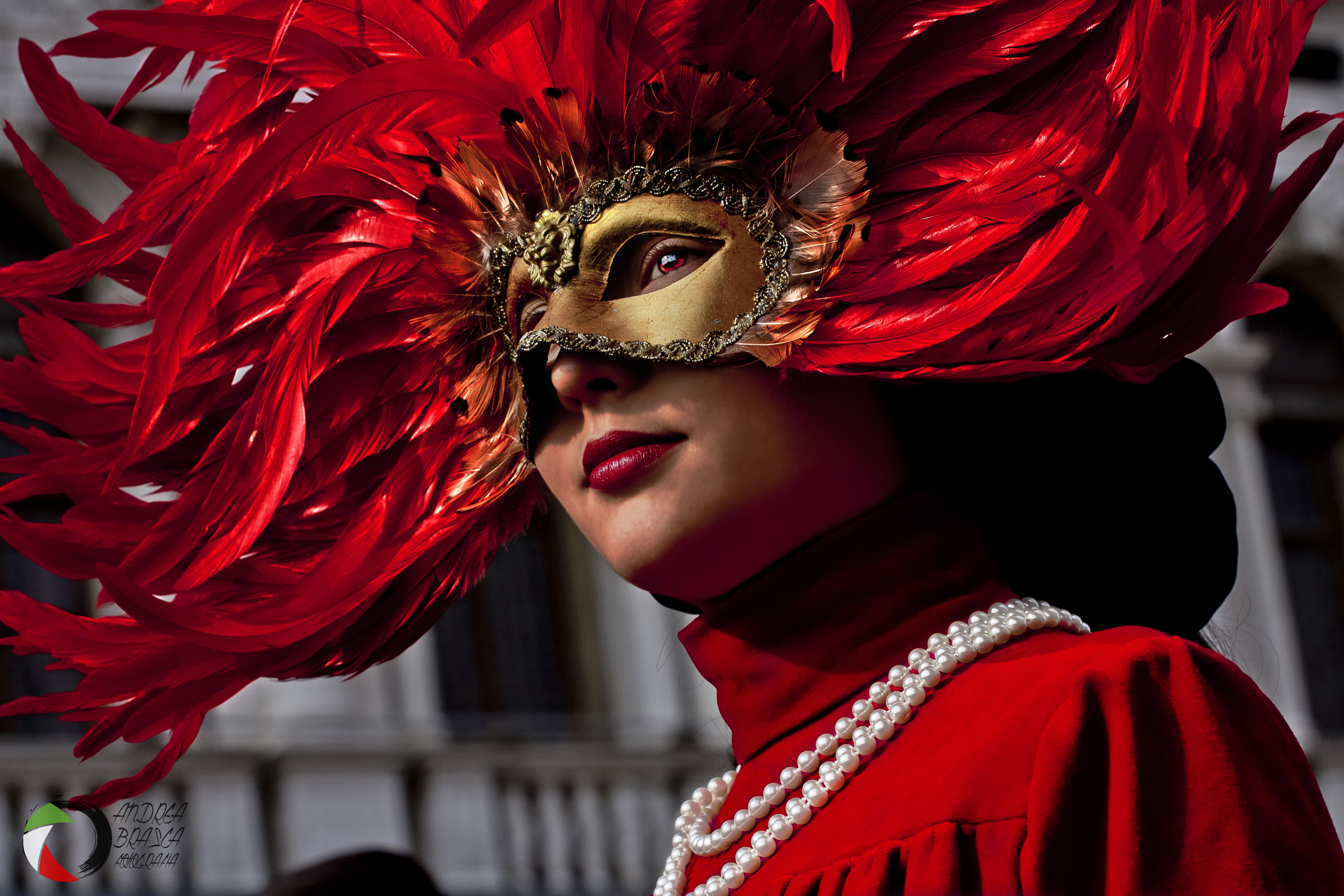 Canon EOS-1D Mark II N sample photo. Red lady photography