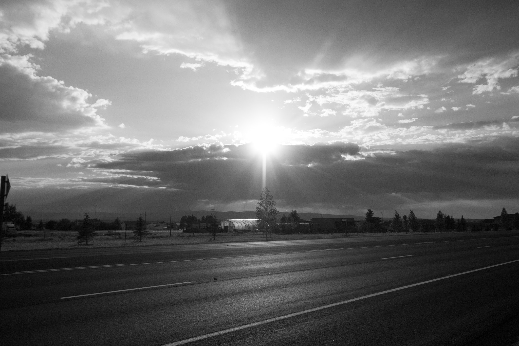 Sigma 10-20mm F4-5.6 EX DC HSM sample photo. Sunset in nebraska - 180 front photography