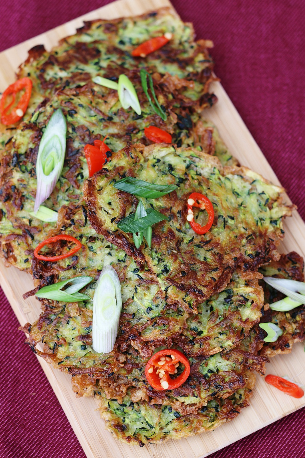 Canon EOS 80D + Canon EF 50mm F1.8 II sample photo. Crispy zucchini pancakes photography