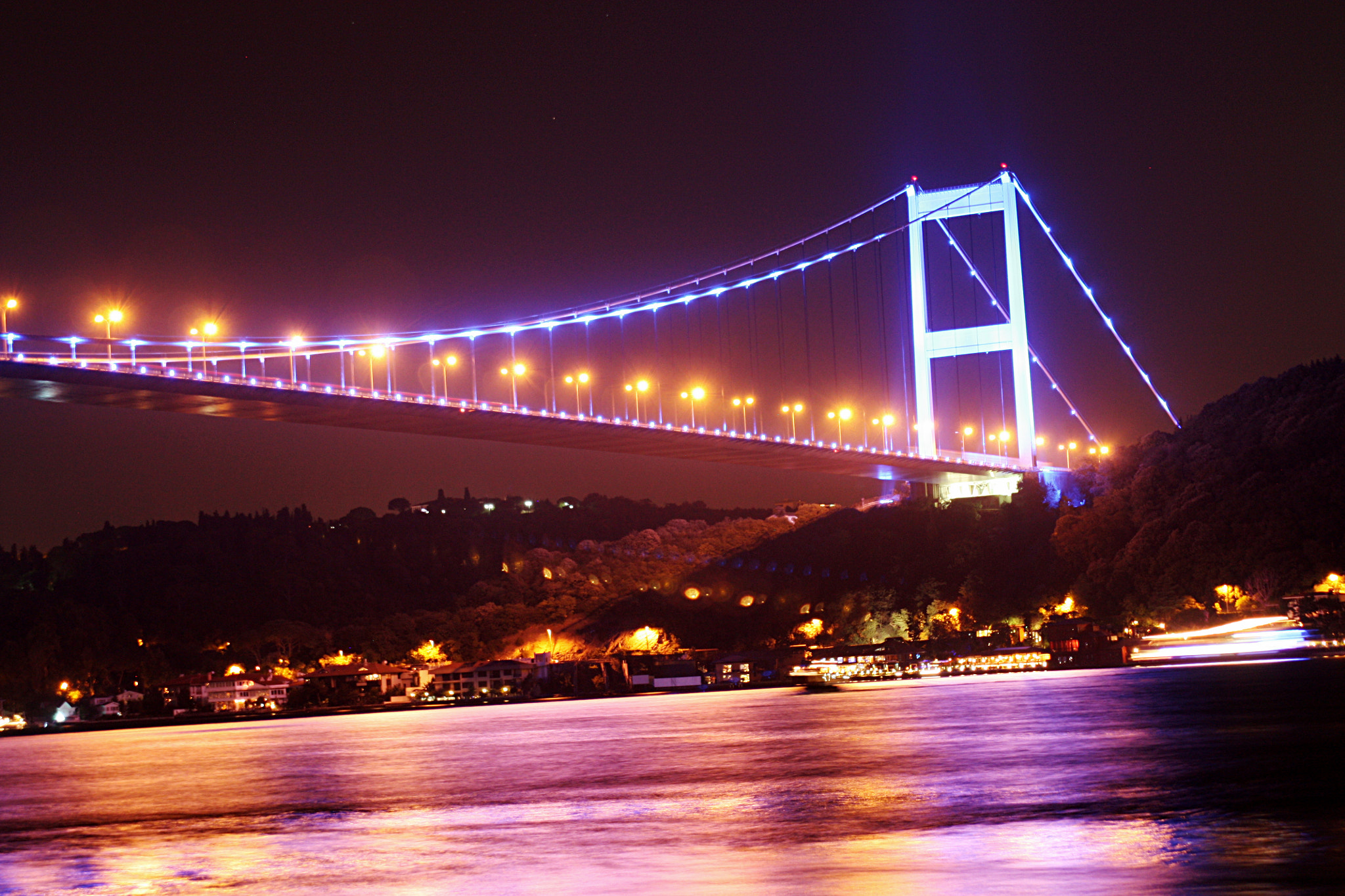 Canon EF 28-200mm F3.5-5.6 USM sample photo. Istanbul in night photography