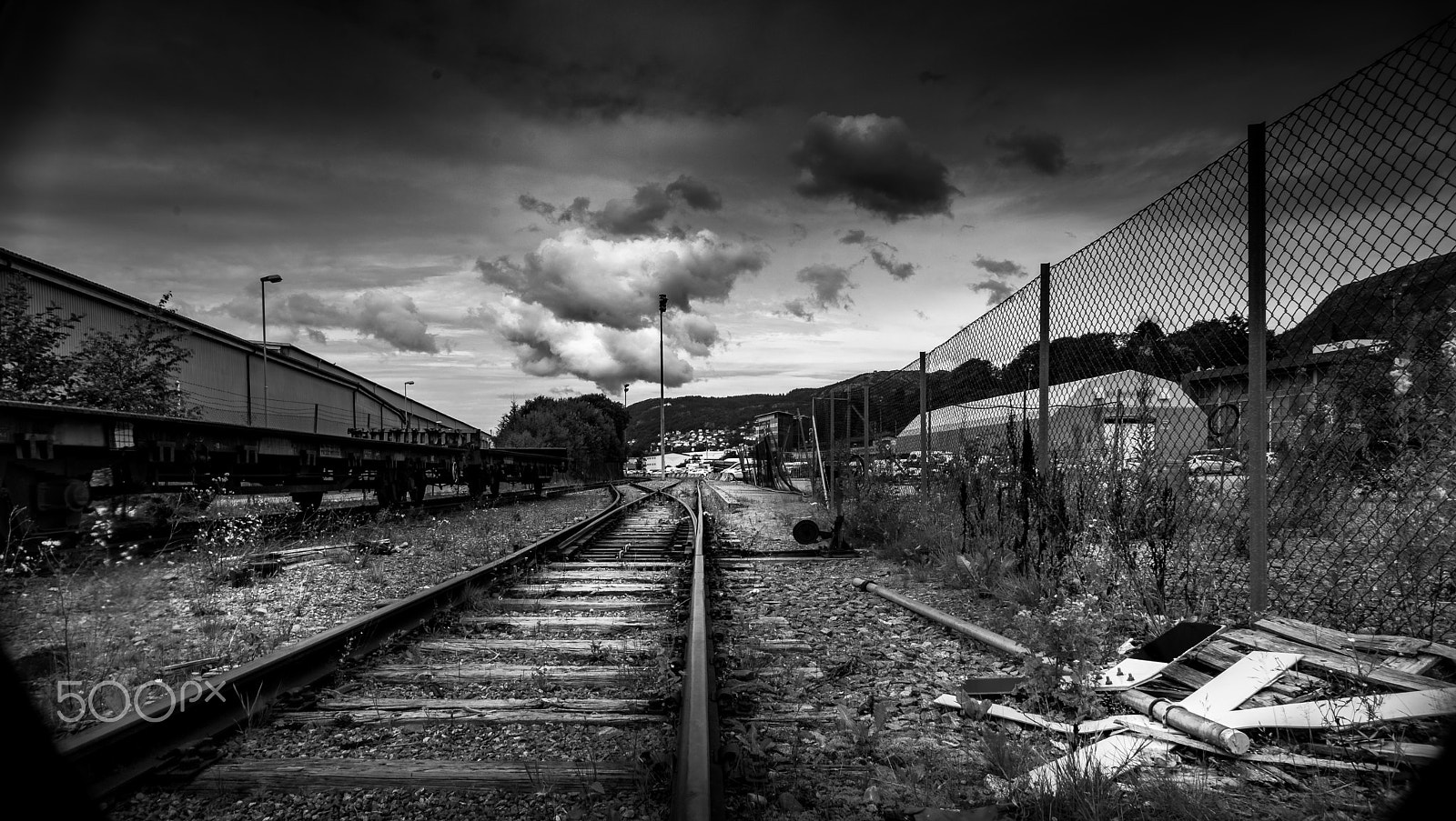 Sony a7 + Sigma 19mm F2.8 EX DN sample photo. Abandoned railway photography