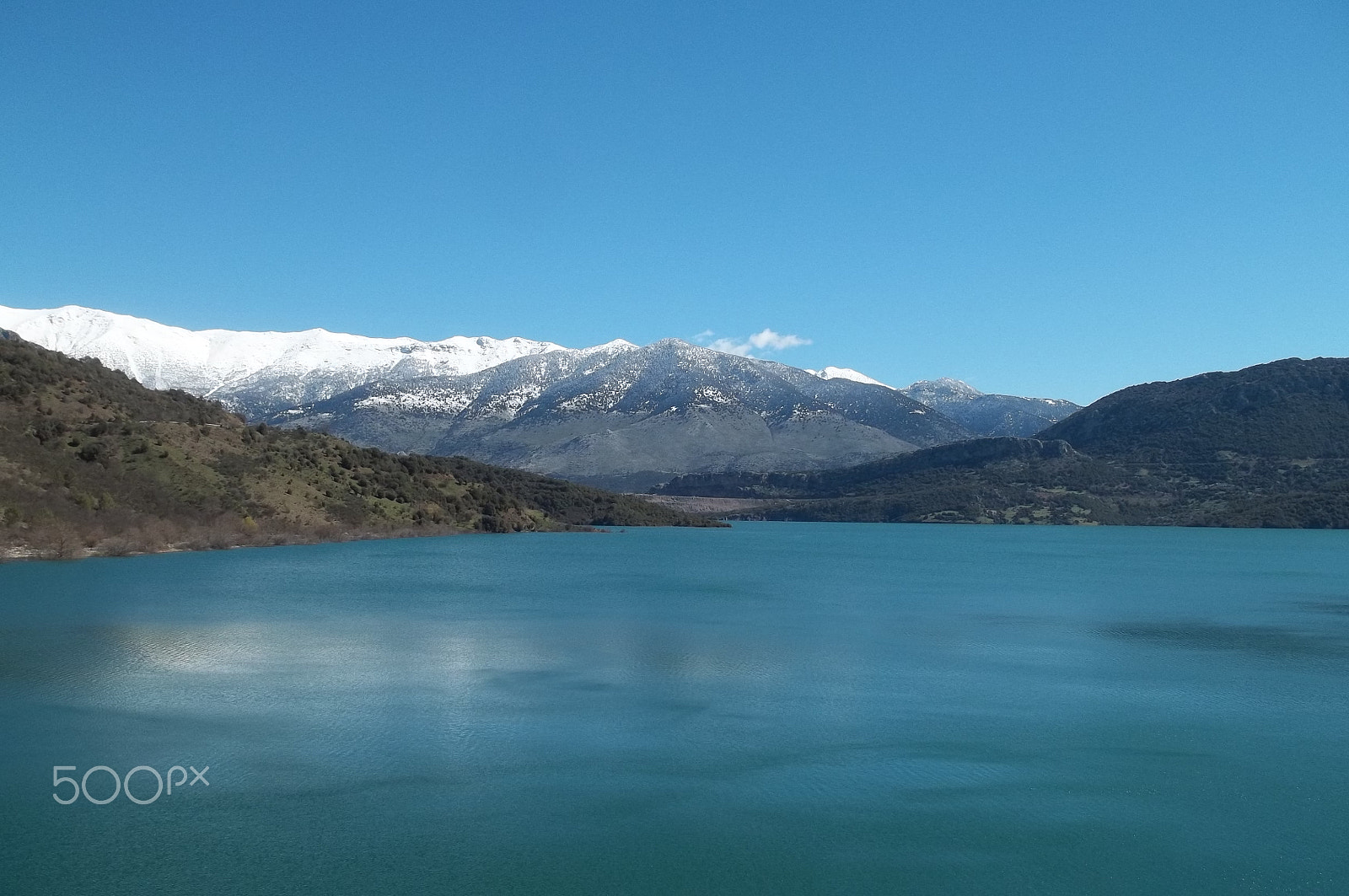 Kodak EASYSHARE C195 DIGITAL CAMERA sample photo. Mornos reservoir, phocida, greece photography