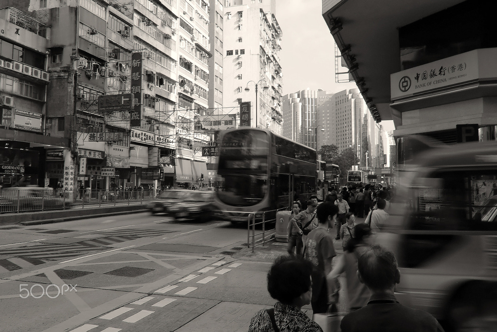 Pentax K200D sample photo. Nathan rd. hk photography