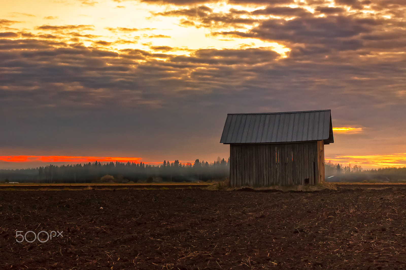 Canon EOS 50D + Canon EF 40mm F2.8 STM sample photo. Smoke on the fields photography