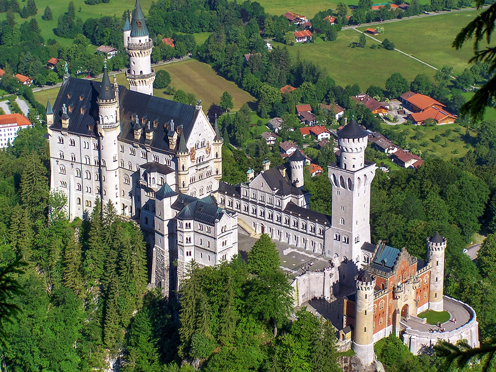 Kodak DX6490 ZOOM DIGITAL CAMERA sample photo. Castle neuschwanstein photography