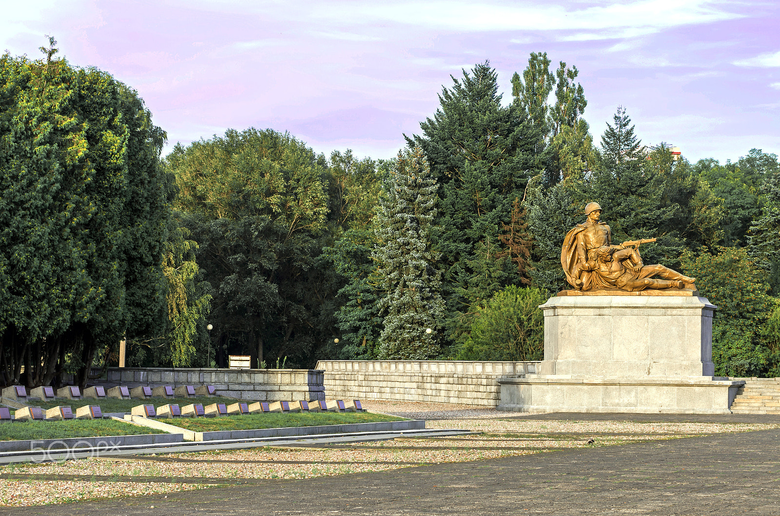 Pentax K-5 II sample photo. Poland - cemetery-mausoleum of the soviet army soldiers photography