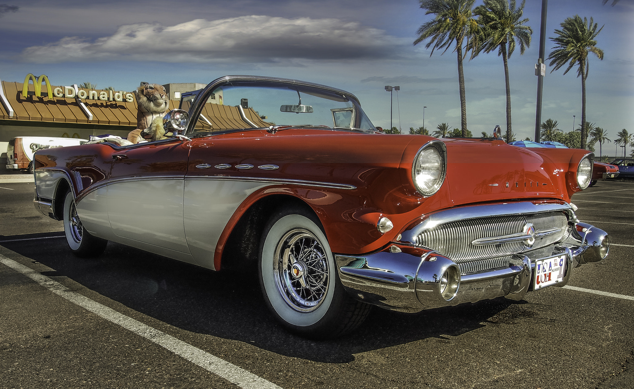 Olympus PEN E-PL3 sample photo. 1957 buick series 75 roadmaster photography