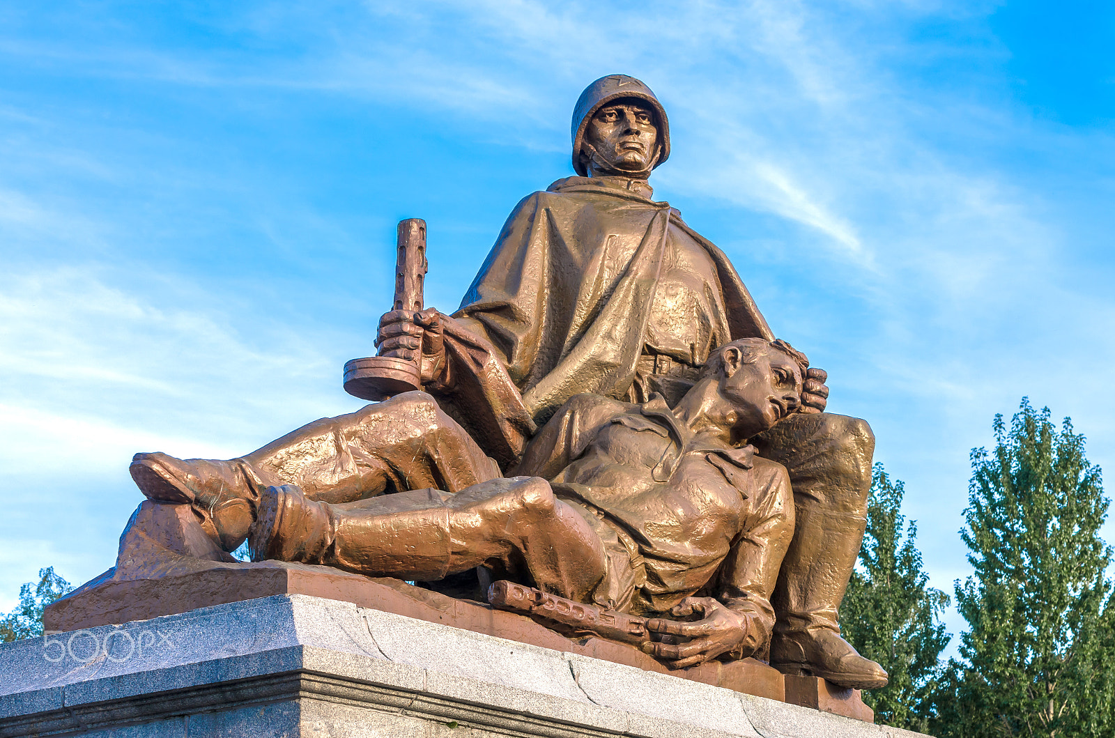 Pentax K-5 II sample photo. Poland - cemetery-mausoleum of the soviet army soldiers photography