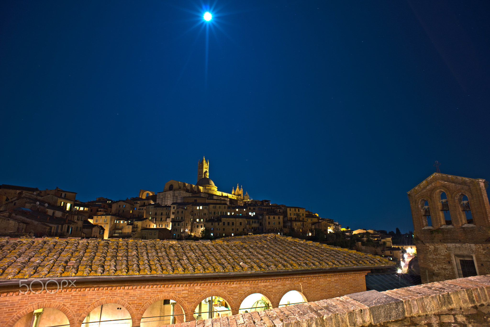 moonlight at siena