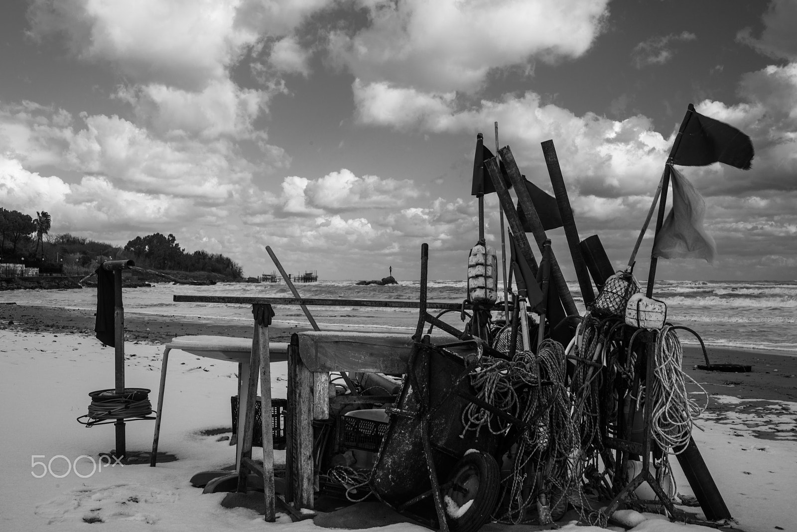 Nikon AF Nikkor 24-85mm F2.8-4D IF sample photo. Il mare d'inverno photography