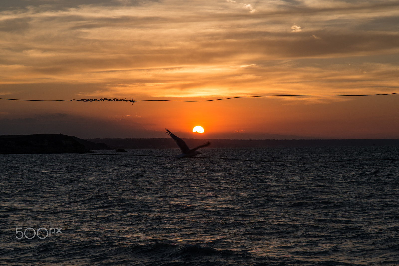 Nikon AF Nikkor 24-85mm F2.8-4D IF sample photo. Tramonto dal trabocco trimalcione di punta penna photography