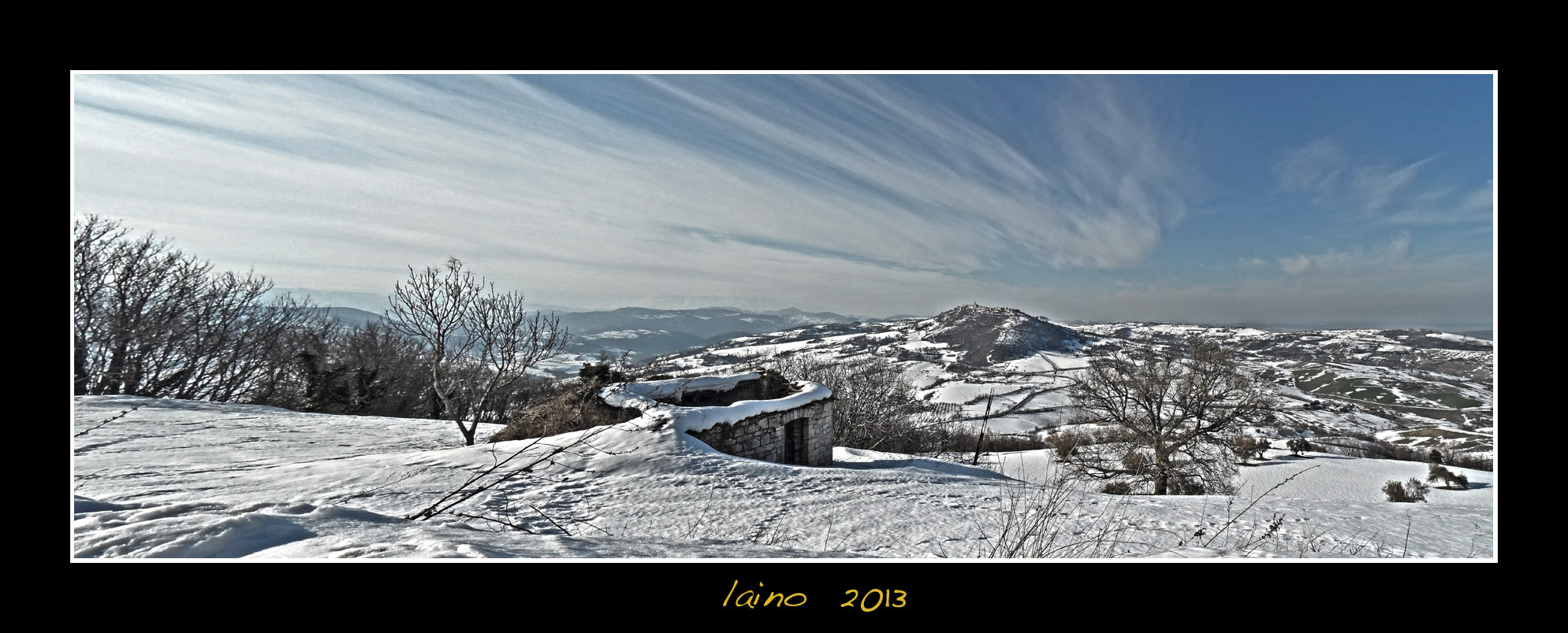 Samsung WB650 / VLUU WB650 /  WB660 sample photo. Tavenna con neve photography