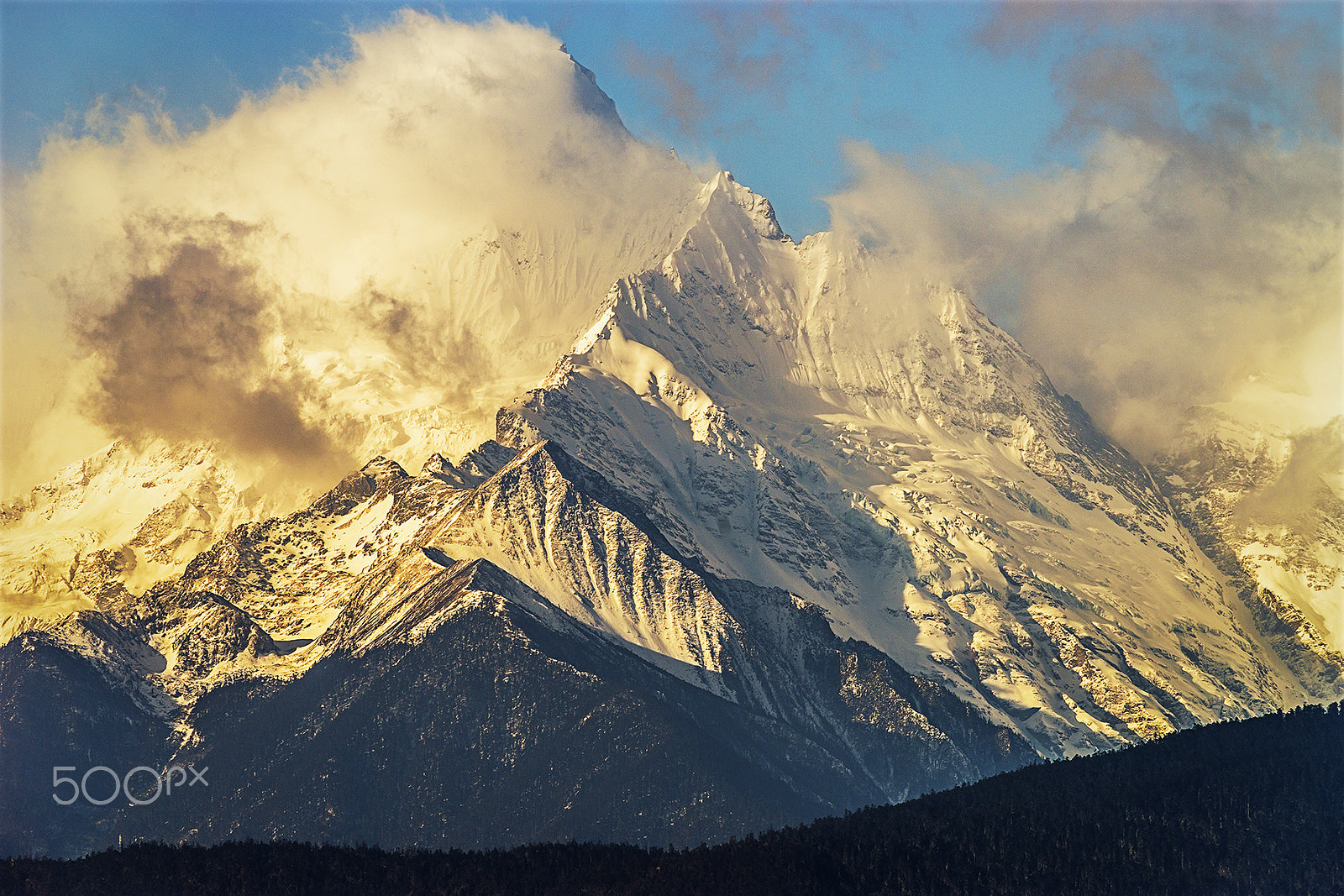 Minolta/Sony AF 70-200mm F2.8 G sample photo. Mianzimu peak of sunrise photography