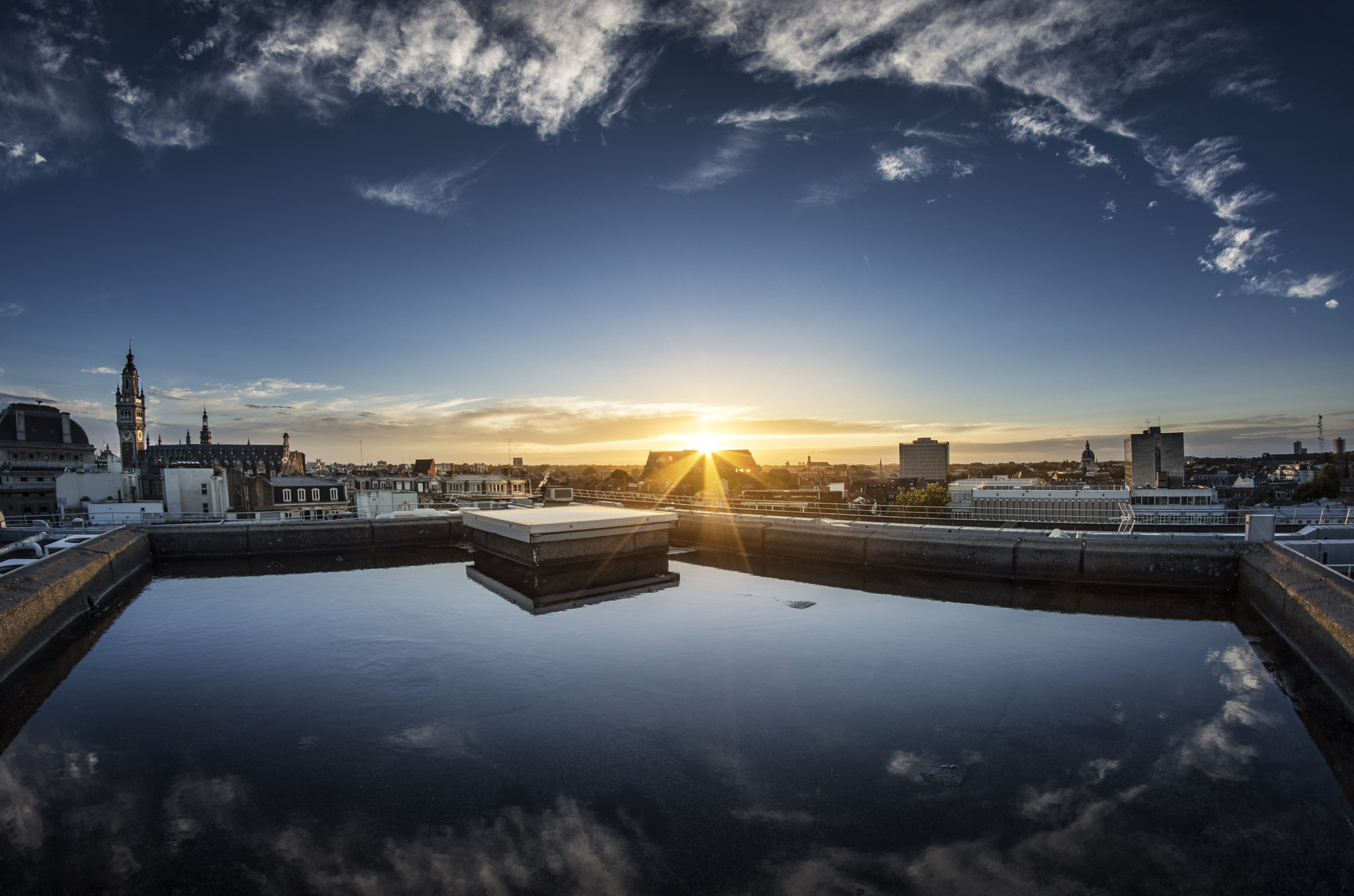 Nikon D7200 + Samyang 8mm F3.5 Aspherical IF MC Fisheye sample photo. Jeu de réflexion photography