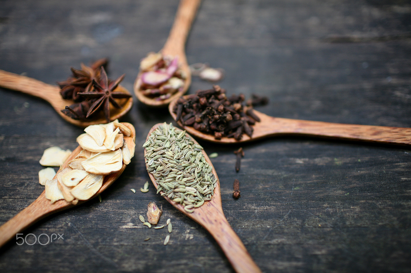 Canon EOS 5D + Canon EF 35mm F1.4L USM sample photo. Spices photography