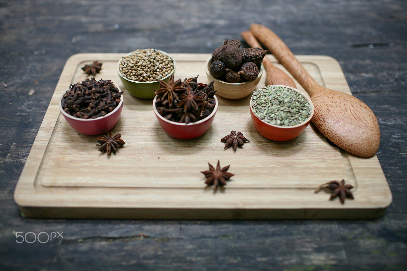Canon EOS 5D + Canon EF 35mm F1.4L USM sample photo. Spices photography