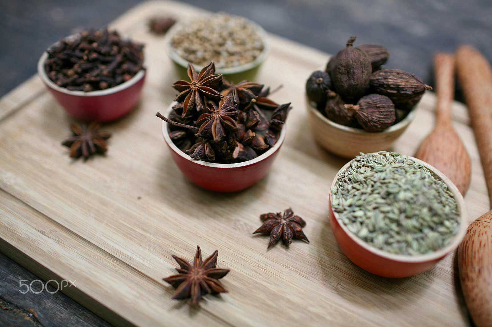 Canon EOS 5D + Canon EF 35mm F1.4L USM sample photo. Spices photography