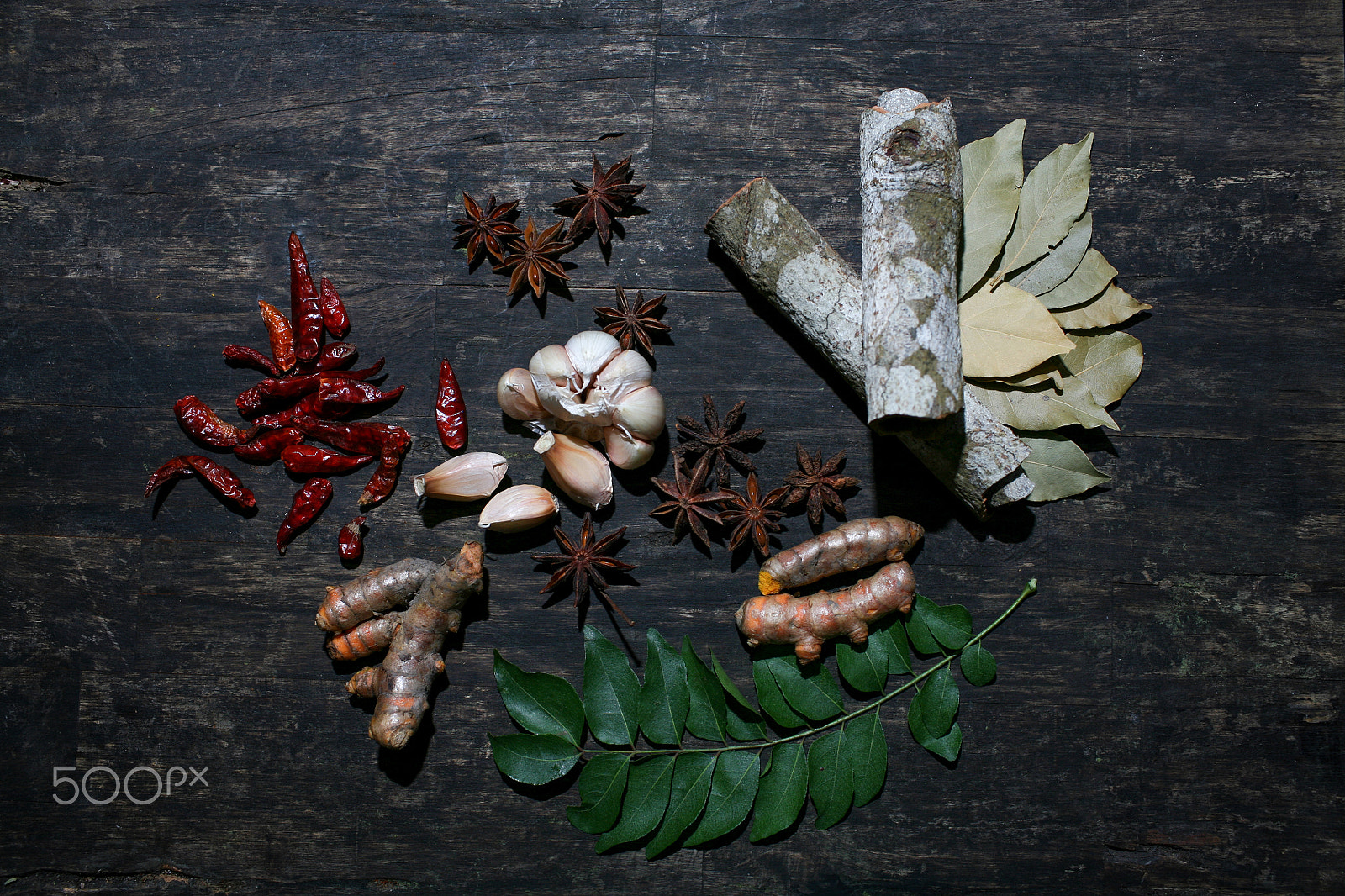 Canon EOS 5D + Canon EF 35mm F1.4L USM sample photo. Spices photography