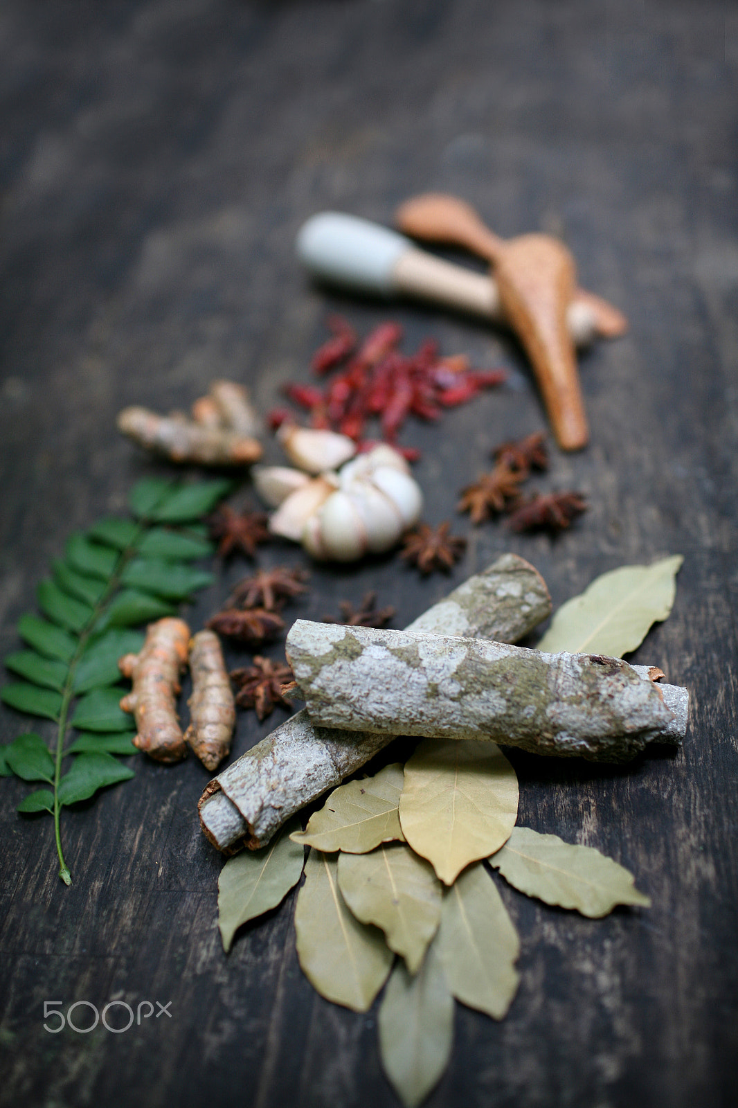 Canon EOS 5D + Canon EF 35mm F1.4L USM sample photo. Spices photography