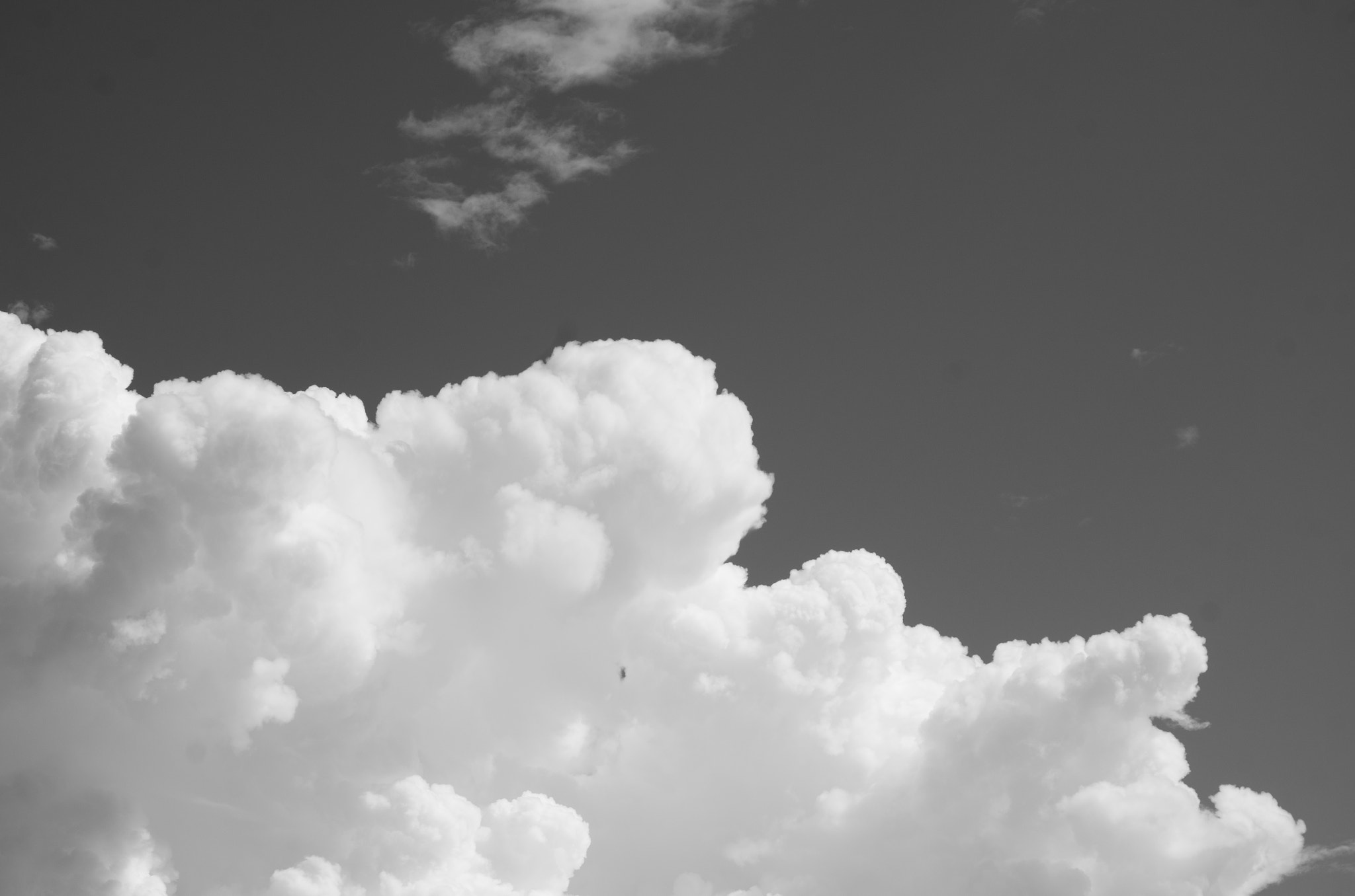 Pentax K-50 sample photo. Cloud photography
